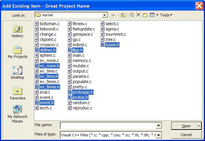 Kernel Header Files